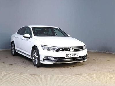 Used VW Passat R-line 2016 White Sedan