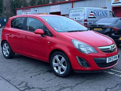 Red Used 2013 Vauxhall Corsa S Hatchback | £3,495 (Good price)