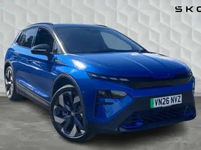 Used Skoda Elroq vRS 183 kW (250 HP) 2026 Race blue metallic black magic pearl effect SUV