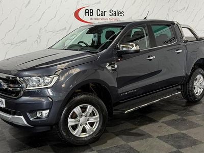 Begagnad Ford Ranger Limited 2021 Grå Pickup
