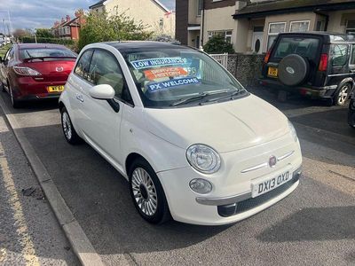 Used Fiat 500 Lounge 69 HP (50 kW) 2013 White Hatchback