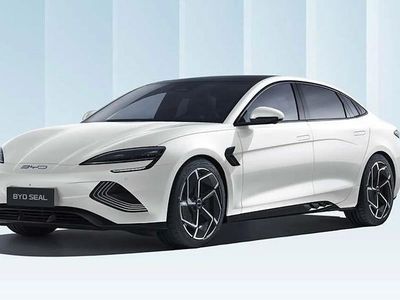 New BYD Seal 389 kW (530 HP) 2025 White Sedan