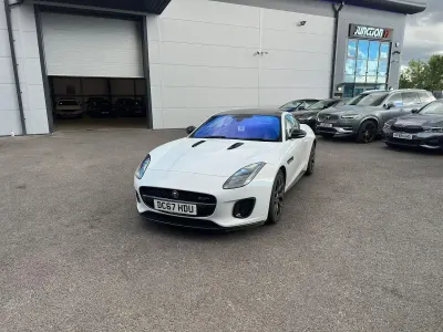 Used Jaguar F-Type R-Dynamic 340 HP (250 kW) 2017 White Coupe