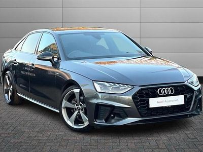 Used Audi A4 Black Edition 150 HP (110 kW) 2020 Grey Sedan