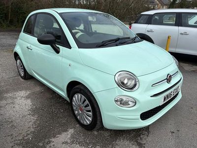 Used Fiat 500 Lounge 69 HP (50 kW) 2016 Green Hatchback