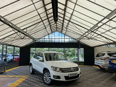 Używany VW Tiguan Match 150 KM (110 kW) 2015 Biały SUV