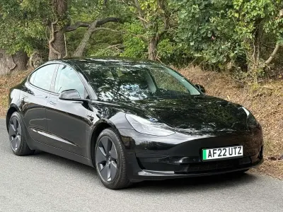 Used Tesla Model 3 Standard Range 235 kW (320 HP) 2022 Black Sedan