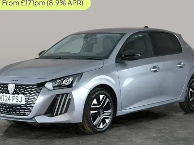 Used Peugeot 208 Allure 101 HP (74 kW) 2024 Grey Hatchback