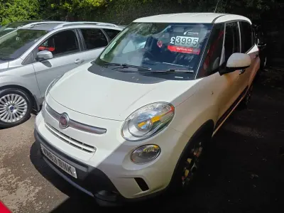 Used Fiat 500L Trekking 105 HP (77 kW) 2013 White MPV