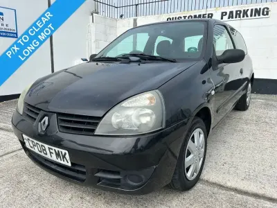 Used Renault Clio Campus 60 HP (44 kW) 2008 Black Hatchback