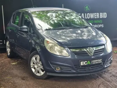 Used Vauxhall Corsa Design Edition 2006 Blue Hatchback