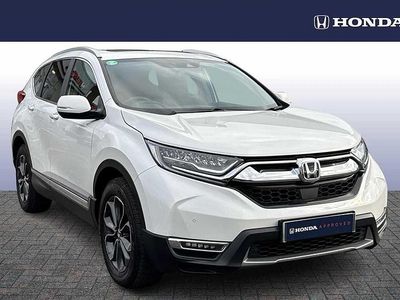 Platinum white Used 2022 Honda CR-V Hybrid SUV | £27,500 (Fair price)