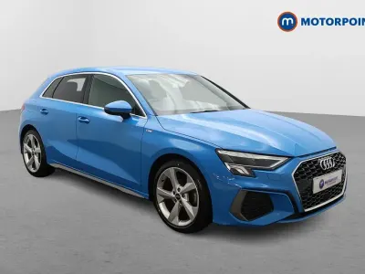 Used Audi A3 S-Line 2023 Blue Sedan