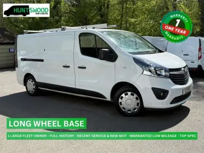 Gebraucht Vauxhall Vivaro Sportive 125 PS (91 kW) 2019 Weiß Van / Kleinbus