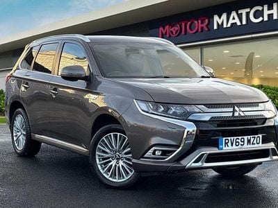Brown Used 2019 Mitsubishi Outlander P-HEV Estate | £14,631 (Fair price)