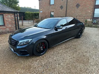 Used Mercedes S350 AMG line 254 HP (186 kW) 2017 Black Sedan