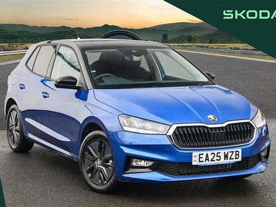 Race blue metallic black magic pearl effect New 2025 Skoda Fabia Design Edition Hatchback | £18,495 (Fair price)