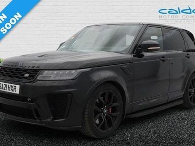 Black Used 2021 Land Rover Range Rover Sport SVR SUV | £47,450 (Super price)