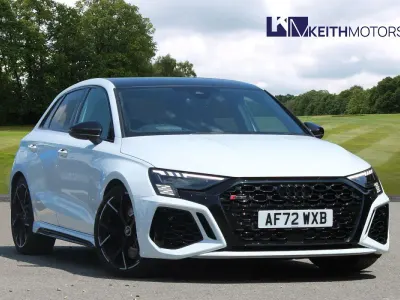 Used Audi RS3 Performance 400 HP (294 kW) 2022 White Sedan