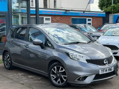 Used Nissan Note Acenta Premium 90 HP (66 kW) 2014 Grey Hatchback