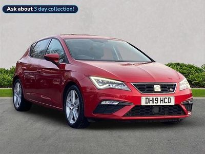 Used Seat Leon FR 128 HP (94 kW) 2019 Red Hatchback