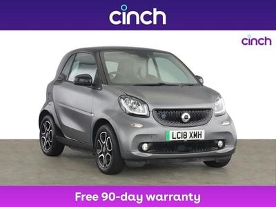 Black Used 2018 Smart ForTwo Electric Drive Prime Coupe | £7,999