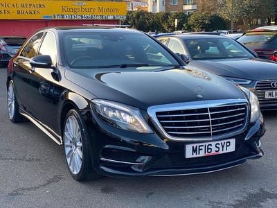 Used Mercedes S350 AMG line 2016 Black Sedan