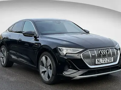Used Audi e-tron Sportback S-Line 300 kW (408 HP) 2022 Black SUV