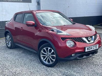 Used Nissan Juke Tekna 2014 Red SUV