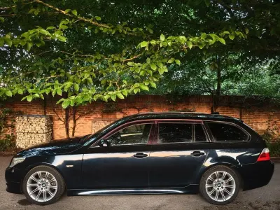 Used BMW 525 M Sport 2008 Blue Estate