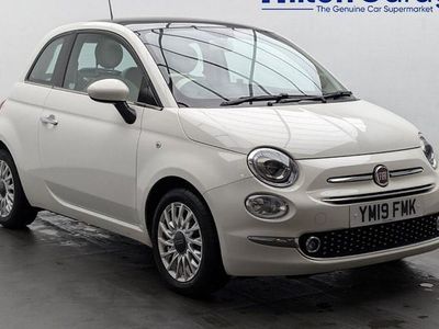 Used Fiat 500 Lounge 69 HP (50 kW) 2019 White Hatchback