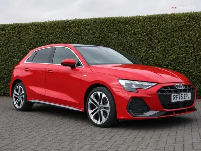Used Audi A3 Sportback S-Line 2026 Red Hatchback