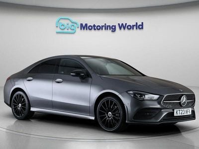 Grey Used 2023 Mercedes CLA250e AMG Line Premium Plus Sedan | £23,400 (Fair price)