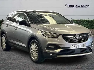 Used Vauxhall Grandland X Business Edition 131 HP (96 kW) 2020 Grey SUV