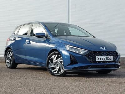 Blue Used 2025 Hyundai i20 Advanced Hatchback | £16,998 (Fair price)