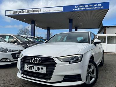 Used Audi A3 Sportback Design 116 HP (85 kW) 2017 White Hatchback