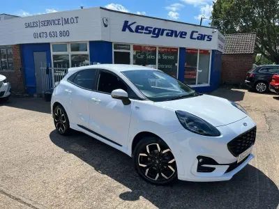 Used Ford Puma ST-Line X 125 HP (91 kW) 2023 White SUV