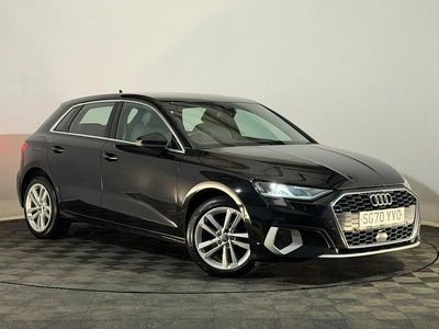 Used Audi A3 Sport 150 HP (110 kW) 2020 Black Sedan