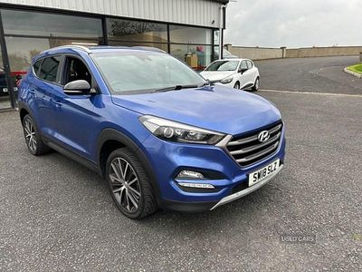 Blue Used 2018 Hyundai Tucson GO! SUV | £11,750 (Fair price)