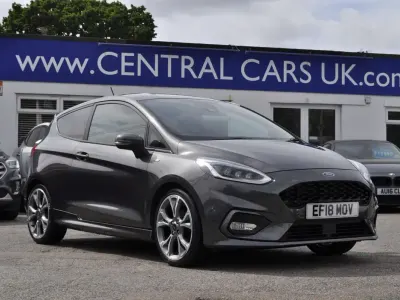 Used Ford Fiesta ST-Line X 140 HP (102 kW) 2018 Grey Hatchback