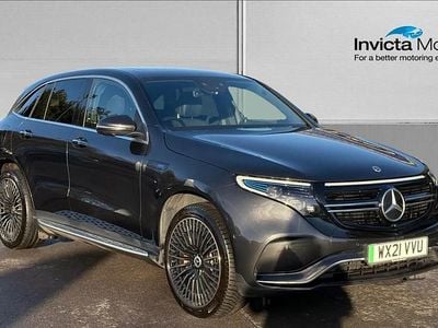 Used Mercedes EQC400 AMG Line Premium Plus 300 kW (408 HP) 2021 Graphite grey metallic SUV