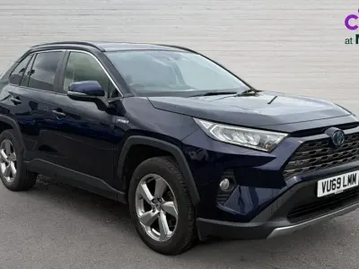 Used Toyota RAV4 Hybrid Design 218 HP (160 kW) 2019 Blue SUV