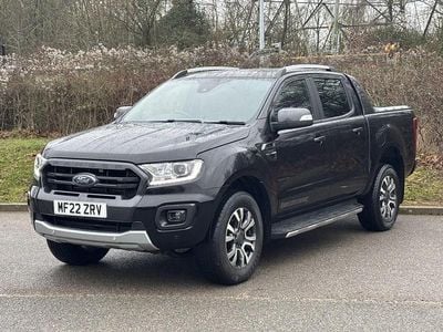 Black Used 2022 Ford Ranger Wildtrack Pickup | £21,900 (Super price)