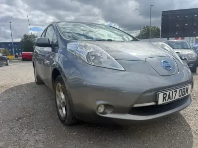 Used Nissan Leaf Acenta 80 kW (109 HP) 2017 Grey Hatchback