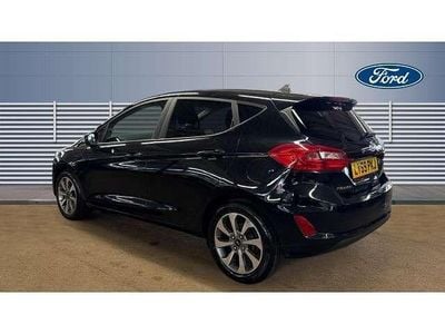 Begagnad Ford Fiesta Trend 95 HK (69 kW) 2020 Svart Halvkombi
