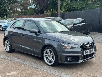 Used Audi A1 S-Line 116 HP (85 kW) 2015 Grey Hatchback