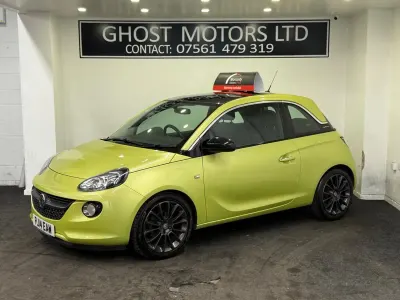 Begagnad Vauxhall Adam Glam 70 HK (51 kW) 2014 Grön Halvkombi