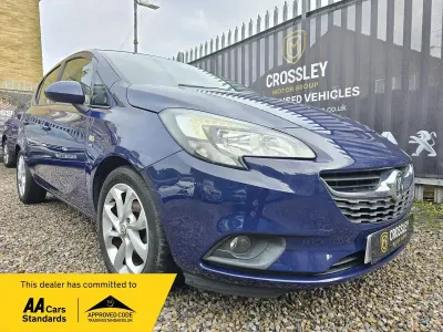 Used Vauxhall Corsa 75 HP (55 kW) 2016 Blue Hatchback
