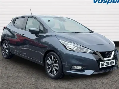 Used Nissan Micra Tekna 99 HP (72 kW) 2020 Grey Hatchback
