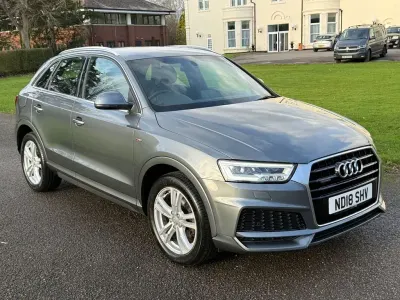 Used Audi Q3 S-Line 150 HP (110 kW) 2018 Grey SUV